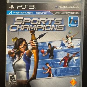 Sony PS3 Sports Champions Game Cover